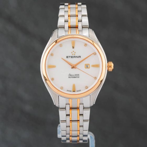 Second Hand Eterna Avant-Garde Diamond Dot Dial Watch 2946.53