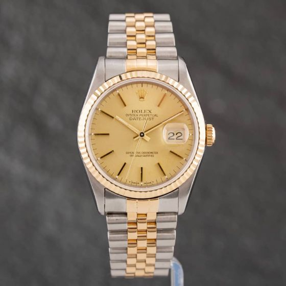Second Hand Rolex Datejust Watch 16233