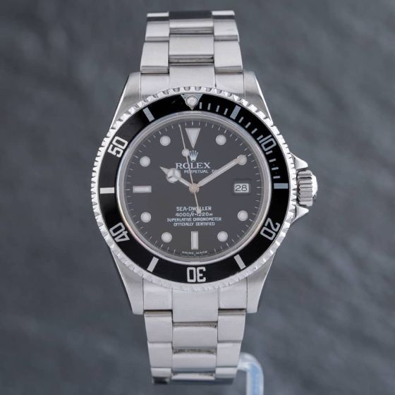 Second Hand Rolex Sea Dweller Watch 16600