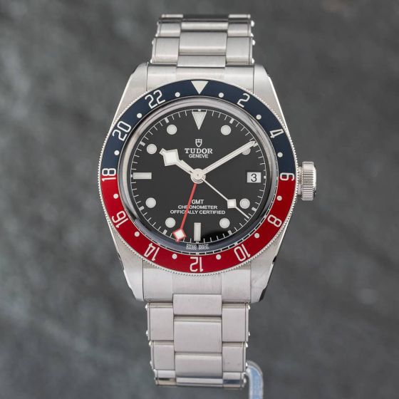 Second Hand Tudor Black Bay GMT Watch M79830RB-0001