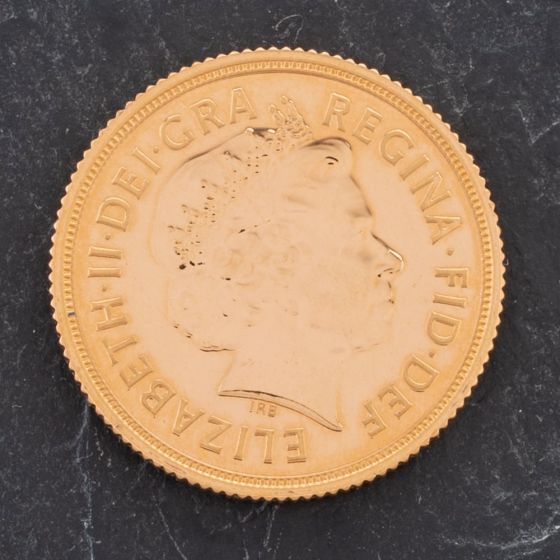 Second Hand 2014 Queen Of England Full Sovereign Coin 4702003