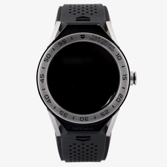 Second Hand TAG Heuer Connected Black Strap Watch SBF8A8014.11FT6076