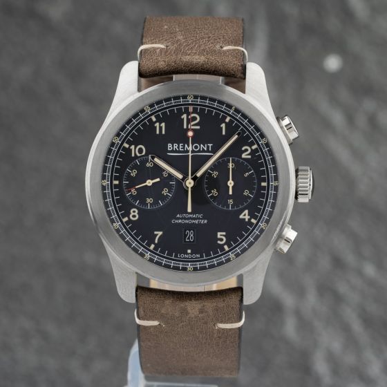 Second Hand Bremont Griffon Brown Leather Strap Watch ALT1-C-GRIFFON-S.