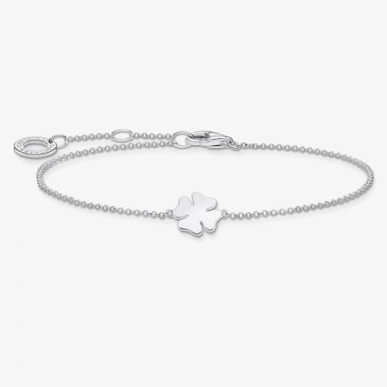 THOMAS SABO Silver Cloverleaf  Bracelet A1990-001-21-L19V