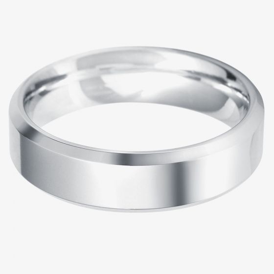 Sterling Silver 6mm Classic Wedding Ring BBE6.0 SS