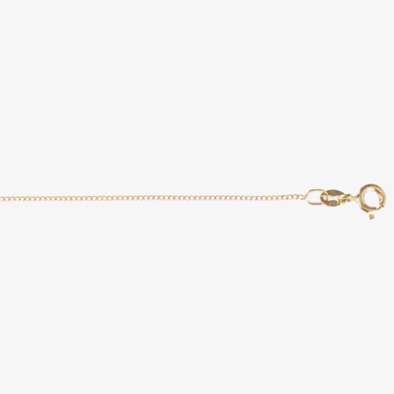 9ct Yellow Gold Fine Curb Chain CC008