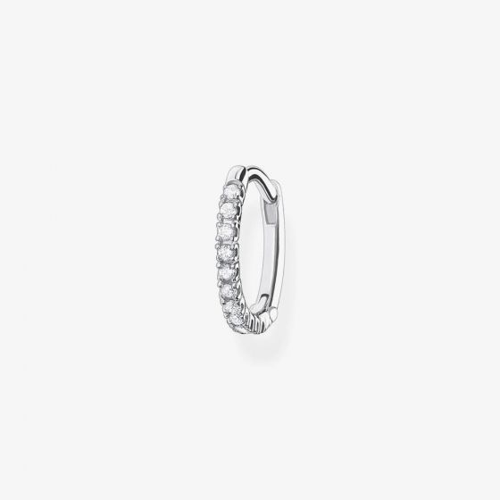 THOMAS SABO Silver Cubic Zirconia Single Hoop Earring CR659-051-14