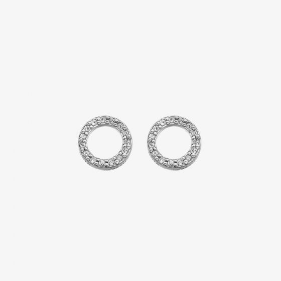 Hot Diamonds Striking Circle Earrings DE534