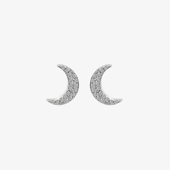 Hot Diamonds Striking Crescent Earrings DE553