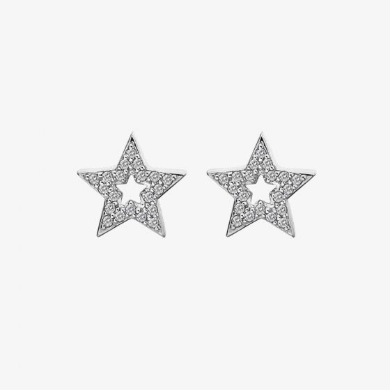 Hot Diamonds Striking Star Earrings DE554