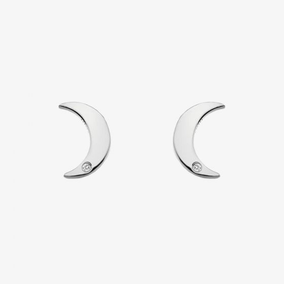 Hot Diamonds Diamond Amulets Crescent Earrings DE588