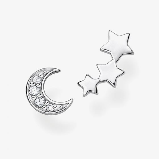 THOMAS SABO Ear Party Moon & Stars Earring Set