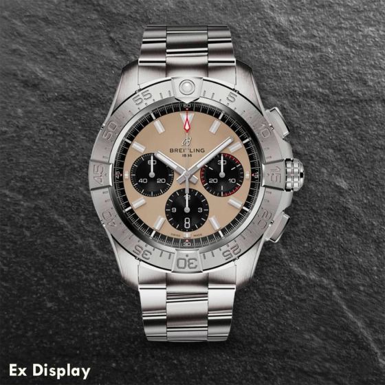 Ex-Display Breitling Avenger B01 Chronograph 44 Sand Watch AB0147101A1A1