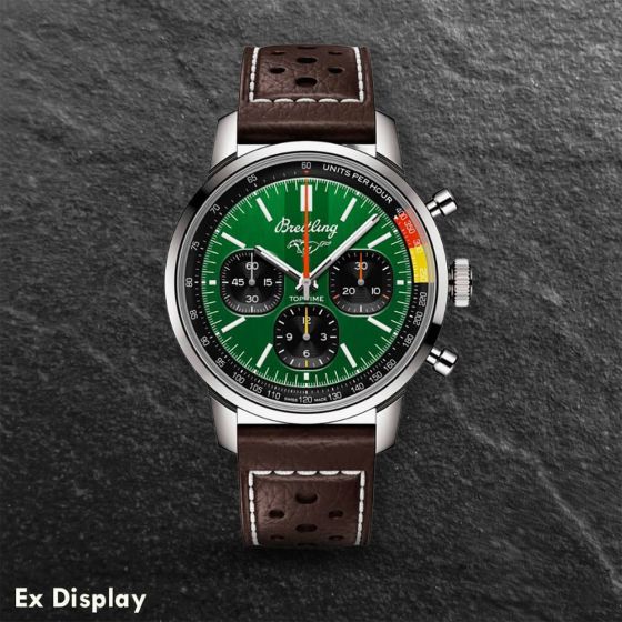 Ex-Display Breitling Mens Top Time B01 Ford Mustang Watch AB01762A1L1X1