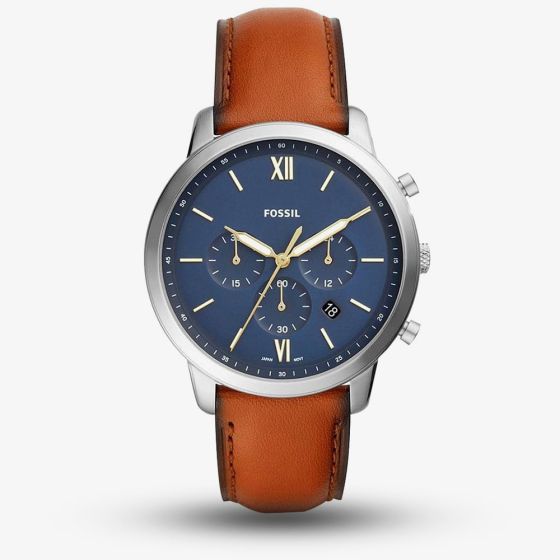 Fossil Mens Neutra Strap Chrono Watch FS5453
