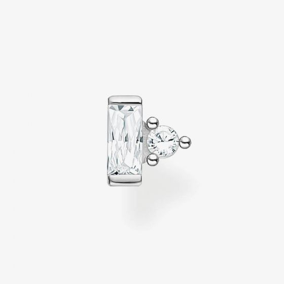 THOMAS SABO Sterling Silver Cubic Zirconia Single Stud Earring H2186-051-14