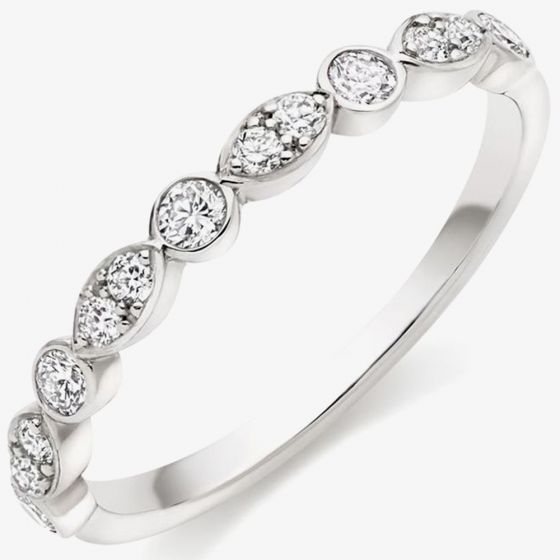 Platinum Brilliant-Cut Diamond Eternity Ring HET9145 PLAT