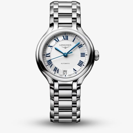 Longines Ladies PrimaLuna White Dial Watch L8.124.4.71.6