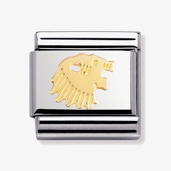 Nomination CLASSIC Gold Zodiac Leo Charm 030104/05