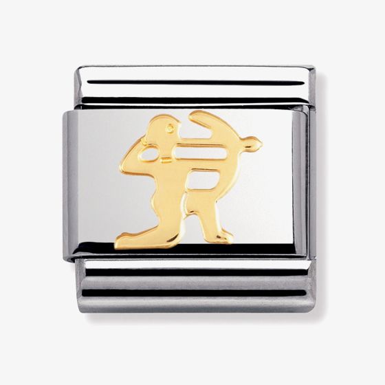 Nomination CLASSIC Gold Zodiac Sagittarius Charm 030104/09