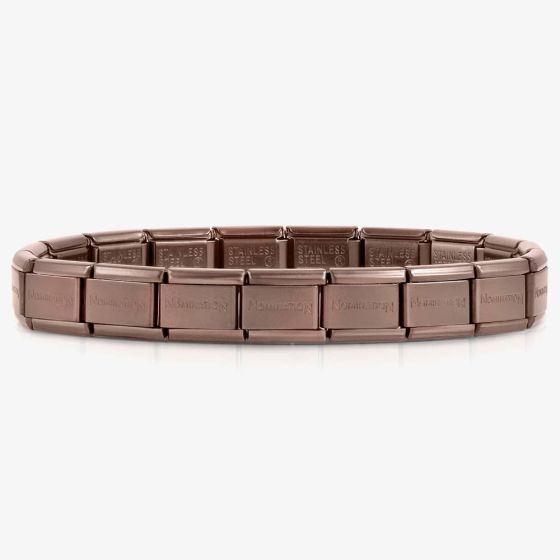 Nomination CLASSIC Matte Chocolate Brown Base Bracelet 030001/SI/036