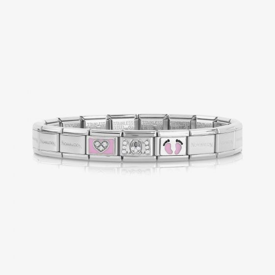 Nomination CLASSIC Pink Mom Bracelet