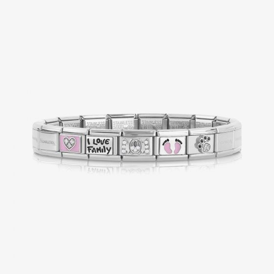 Nomination CLASSIC Composable Family Love Charm Bracelet