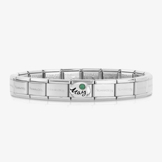 Nomination CLASSIC Composable May Birthstone Bracelet 030000 & 330505 05
