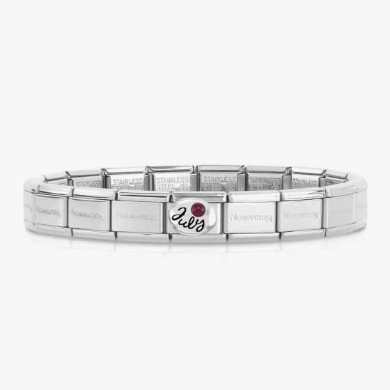 Nomination CLASSIC Composable July Birthstone Bracelet 030000 & 330505 07