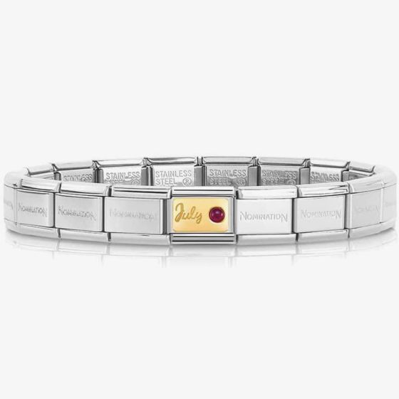 Nomination CLASSIC Composable July Ruby Bracelet 030519/07