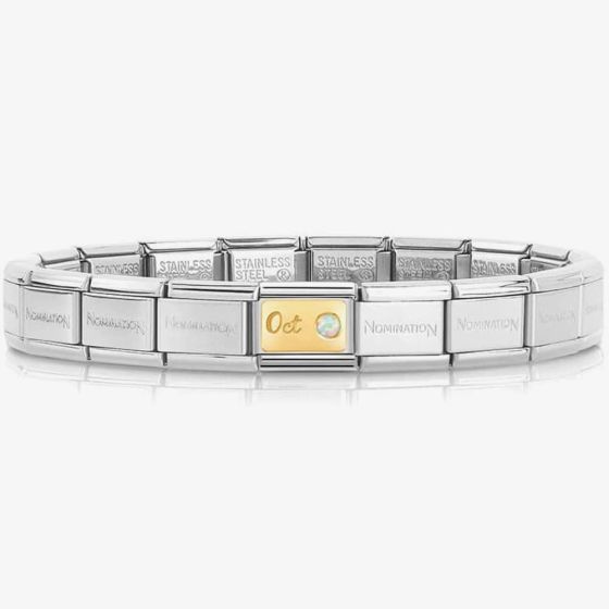 Nomination CLASSIC Composable October Opal Bracelet 030519/10