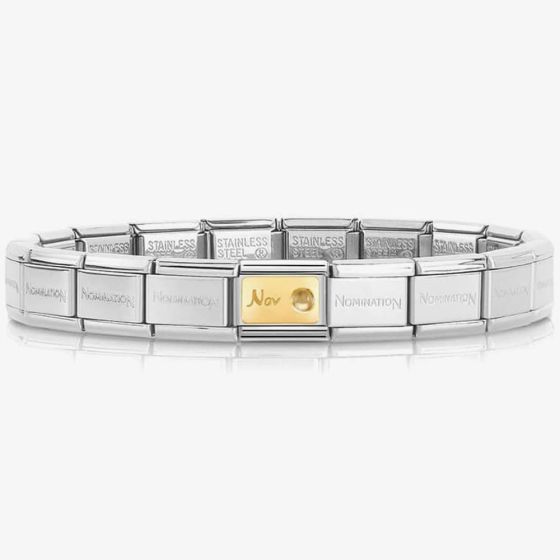 Nomination CLASSIC Composable November Citrine Bracelet 030519/11