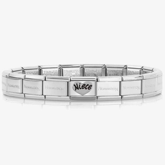 Nomination CLASSIC Silvershine My Family Niece Bracelet 330101/16