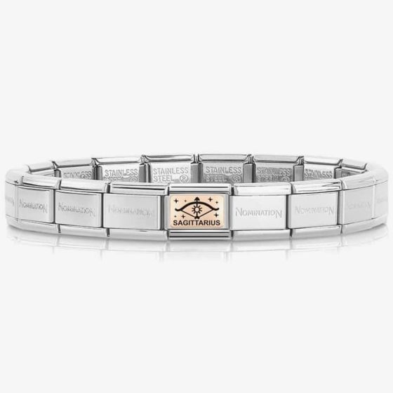 Nomination CLASSIC Composable Plates Sagittarius Bracelet 430112/09