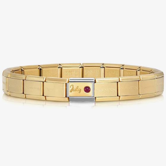 Nomination CLASSIC Composable July Ruby Bracelet 430508/02