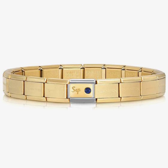 Nomination CLASSIC Composable September Sapphire Bracelet 430508/03