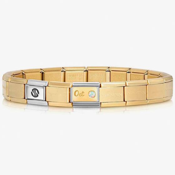 Nomination CLASSIC Composable October Opal Bracelet 430508/11