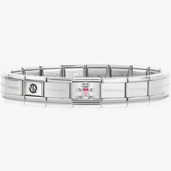 Nomination CLASSIC Christmas Gingerbread Charm Bracelet 330204/09 & 530300 SI