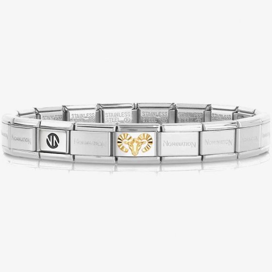 Nomination CLASSIC Silver Aries Charm Bracelet 530300 SI & 030167/01
