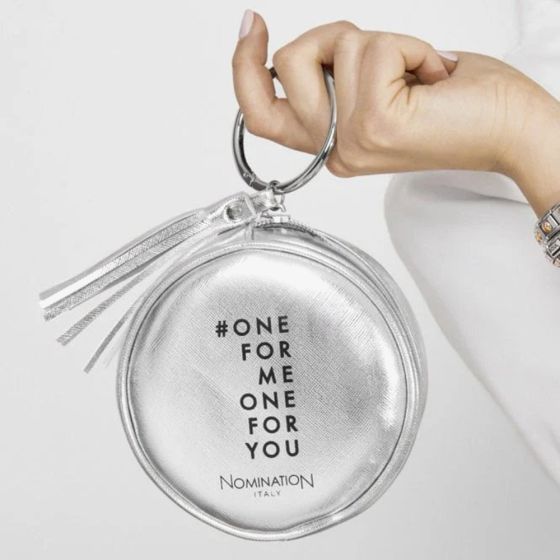 Nomination #OneForMeOneForYou Silver Pochette GADGET24