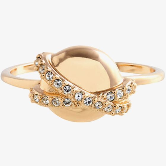 Olivia Burton Celestial Gold Tone Planet Adjustable Ring OBJ16CLR22