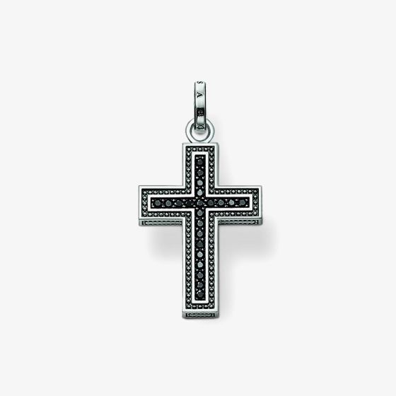 THOMAS SABO Silver Cubic Zirconia Cross Pendant PE530-051-11