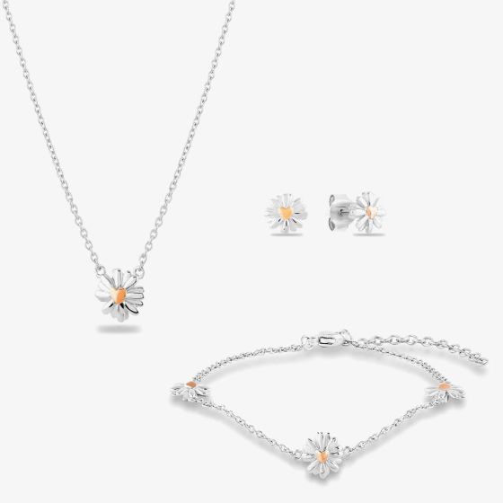 Rosa Lea Daisy Jewellery Set AM-2THB028207 & AM-2THB028307 & AM-2THB028107