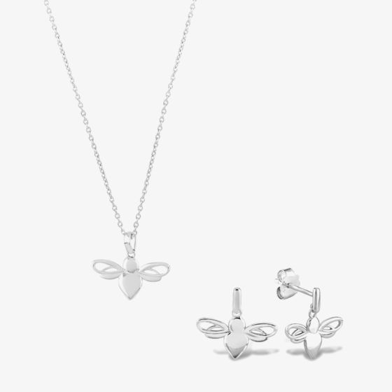 Rosa Lea Bee Pendant Jewellery Set AM-2THB008504 & AM-2THB008404
