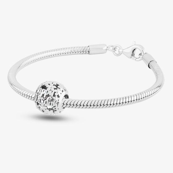 Rosa Lea Happy Birthday Charm & Bracelet AM-2THB032504 & AM-2THB013504