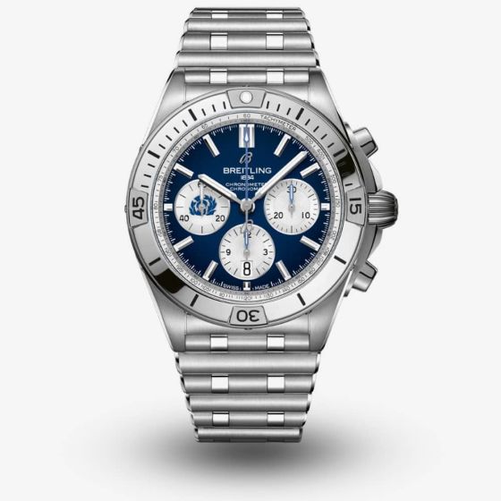 Breitling Mens Chronomat B01 42 Six Nations Scotland Watch AB0134A51C1A1