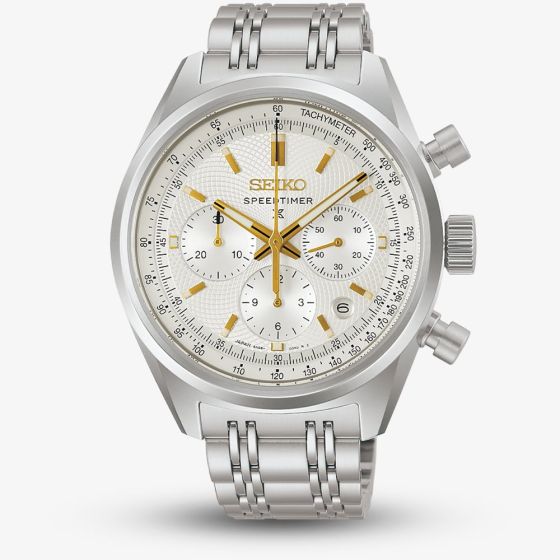 Seiko Mens Limited Edition 145th Anniversary Prospex Speedtimer Bracelet Watch SRQ059J1
