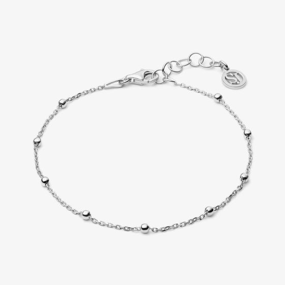 Sif Jakobs Sterling Silver Sfere Beaded Chain Bracelet SJ-B2748