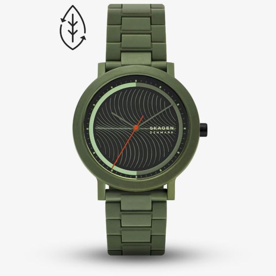 Skagen Mens Aaren Ocean Seaweed #tide ocean material Watch SKW6771