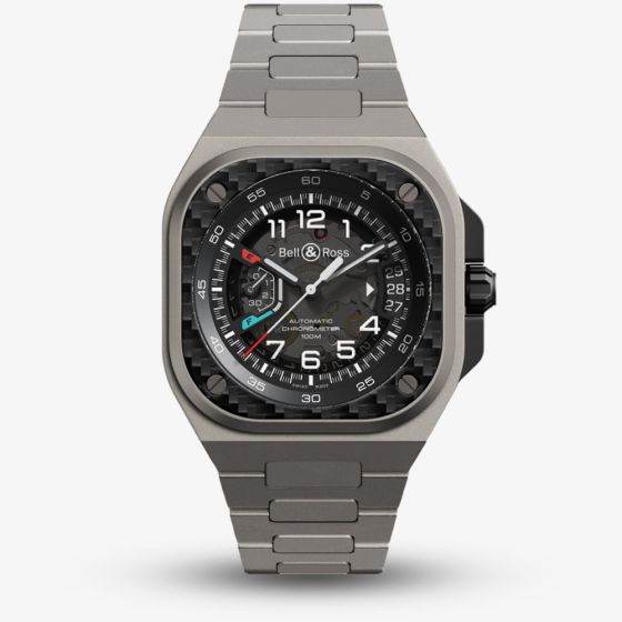 Bell & Ross Mens Limited Edition BR-X5 Racing Watch BRX5R-RAC-TI/STI